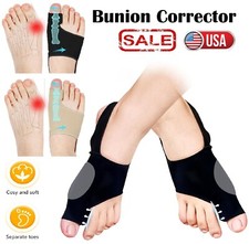 2  Bunion Corrector Women Men Big Toe Straightener Splint-Bunion Pads Pain Relif