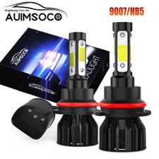 For Dodge Ram 1500 2500 3500 1996-2005 4Sides 9007 Hi/Lo LED Headlight Bulbs Kit