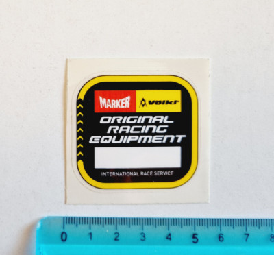 STICKER MARKER VOLKL RACING EQUIPMENT STICKER STICKER ADHESIVE