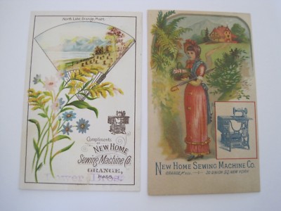 SEWING TRADE CARDS Home Sewing Lot 2