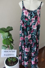 NZ 21) BNWT PLUS SIZE 20 KATIES MULTICOLOUR FLORAL MAXI DRESS SLEEVELESS $94