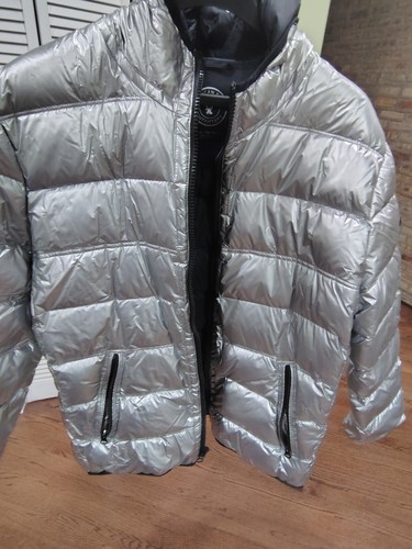 American Eagle Puffer Jacket Men Hoodie XL Athletic Fit. Fits Like ZARA Large - Picture 2 of 12