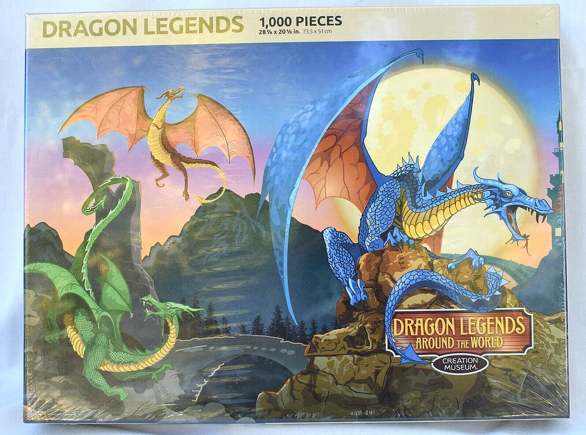 Creation Museum - Dragon Legends - AROUND THE WORLD - 1000 Piece