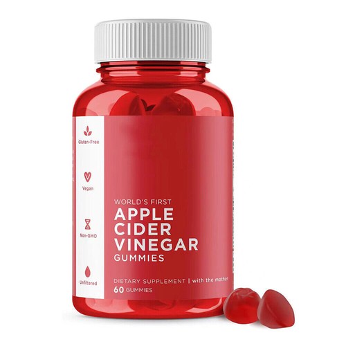 60 pcs Gummies Apple Cider Vinegar Advanced Weight Loss Fat Burner Management - Bild 2 von 10