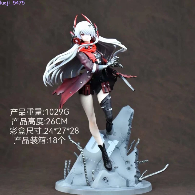Punishing: Gray Raven Lucia Crimson Abyss Action Figure White-haired GIft Doll - Image 4 of 4