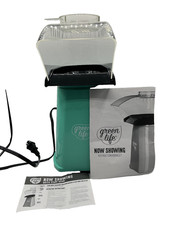 Green life 18 cup Hot Air Popcorn Maker - NEW IN BOX-( TURQUOISE)
