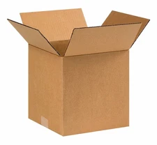Shipping Boxes Medium, 9"L x 9"W x 9"H 25-Pack | Corrugated Cardboard Box for...