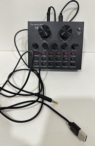 REMALL V8 -Live the sound Card- USB V8 Live External Sound Mixer Board