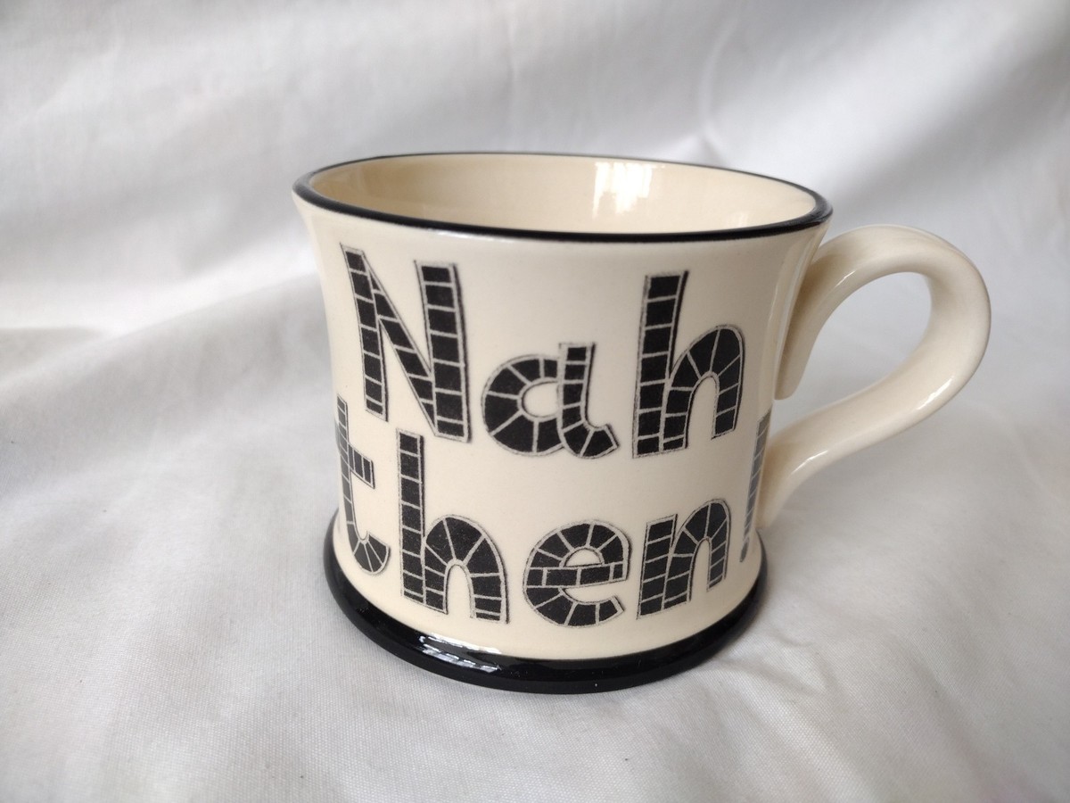 Moorland Pottery Lass Out Of Yorkshire Mug in Gift Box