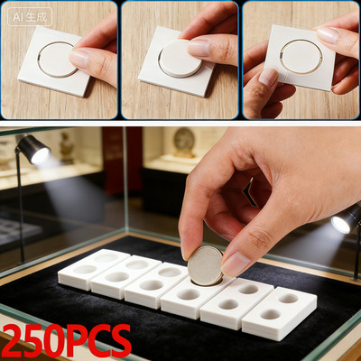 250 PCS Half Dollar 2×2 Coin Flips Cardboard Holders 20.5/25/31.5/35/40 mm Bulk