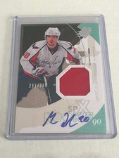 10/11 UPPER DECK SPX MARCUS JOHANSSON ROOKIE JERSEY AUTO 293/799 SP UD RC #188