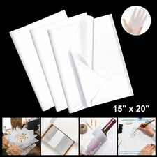500/1000 Sheet White Tissue Paper 15"x20" Gift Packing Wrapping Cushioning Voill