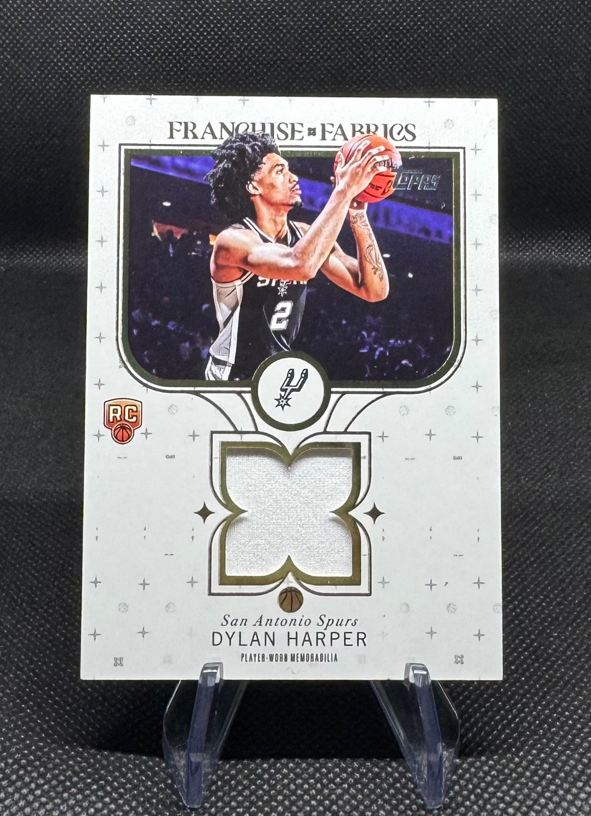 2025-26 Topps - Franchise Fabrics Dylan Harper #FF-DH (MEM, RC)