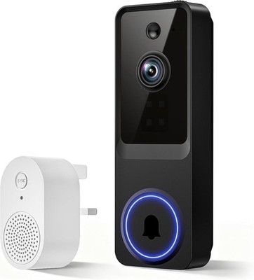 Smart Video Türklingel Kamera Kabellos Innen Außen Überwachung Menschenerkennung