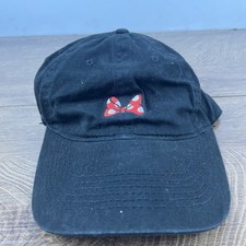 Minnie Mouse Hat Black Adjustable Minnie Mouse Hat Black Adult Size Hat