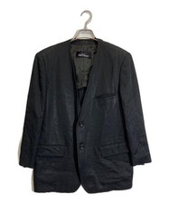 tricot COMME des GARCONS Triacetate No Collar Jacket