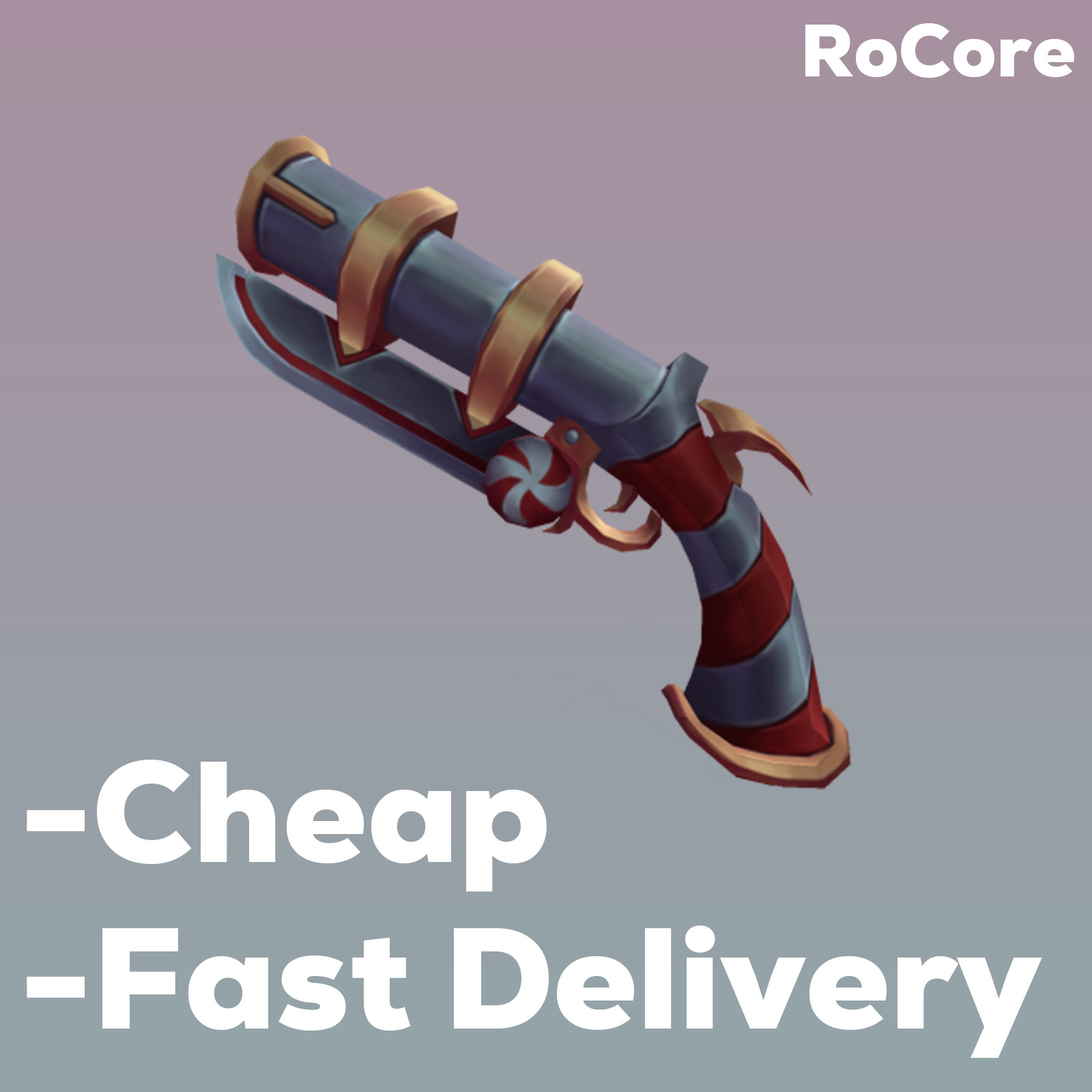 Murder Mystery 2 (MM2) Swirly Gun - Godly