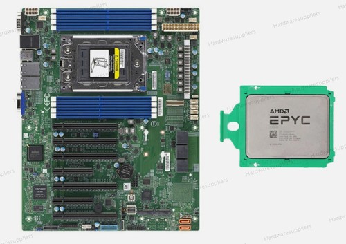 Supermicro H12SSL-i Mainboard + AMD EPYC 7282 7302 7402 7542 7642 7702 7742 CPU - 第 1/4 張圖片
