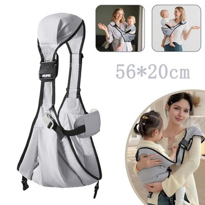 Babytragetuch Seitlich Multifunktional Babytrage Verstellbar Schulter Hüfttrage