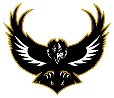 Baltimore Ravens Logo Weather Resistant Vinyl Sticker/Decal 12