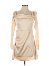 PrettyLittleThing Women Ivory Cocktail Dress 4
