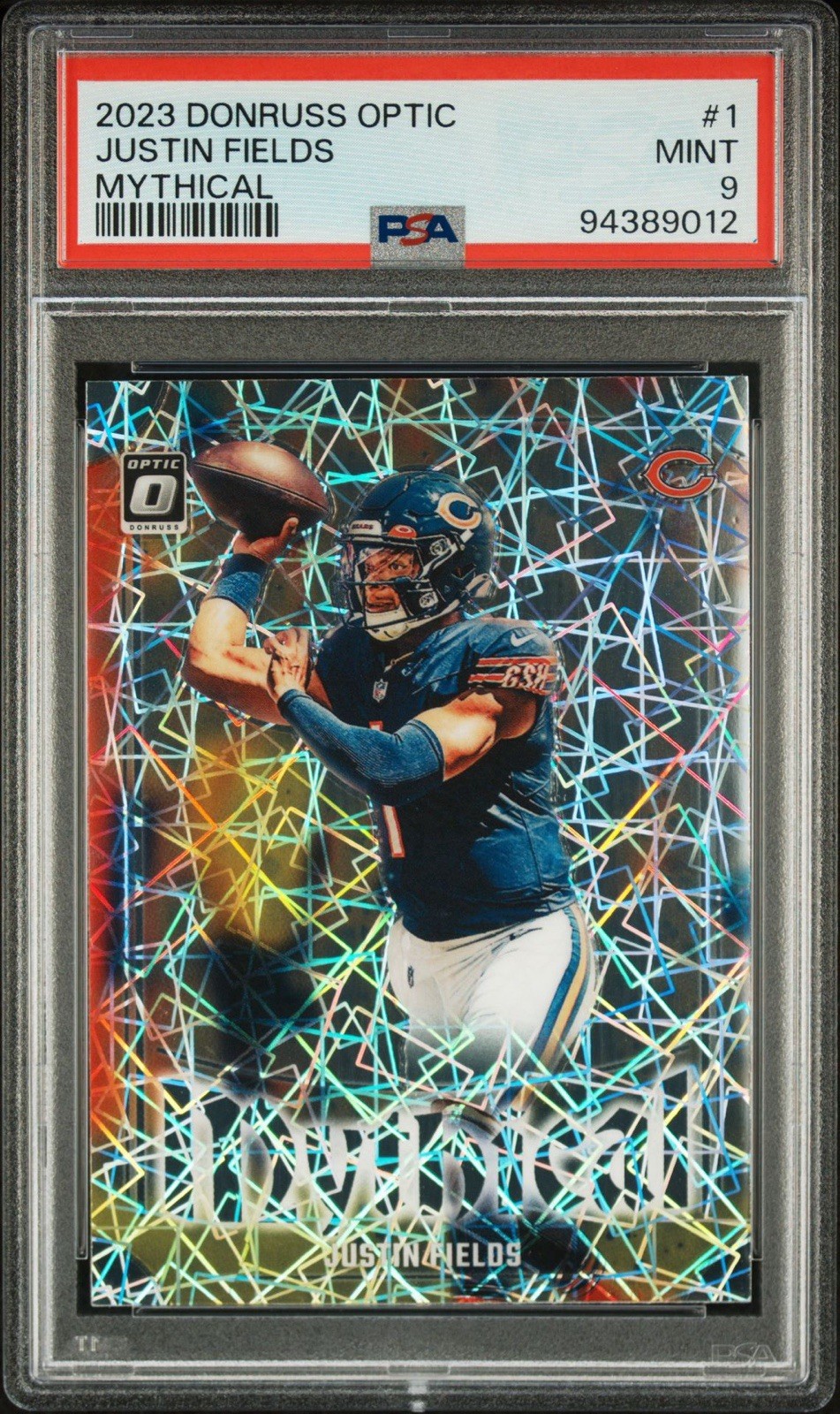 2023 Panini Donruss Optic - Mythical Justin Fields #1