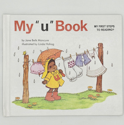 My First Steps to Reading U Book Jane Belk Moncure Vowel Phonics Beginner Kids