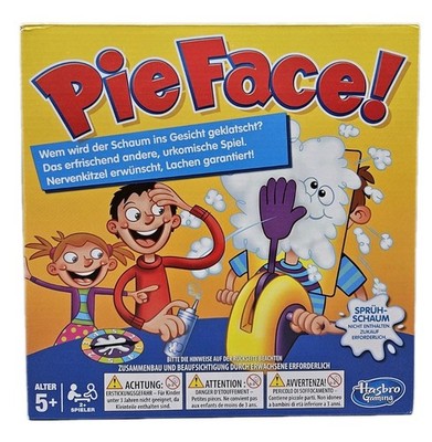 Hasbro Pie Face Spannung pur bei der Pie Face Kettenreaktion Gesellschaftsspiel