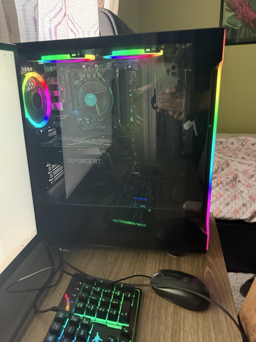 Intel Core i5-10400F RTX 3060 Gaming Desktop 8GB RAM 932GB SSD RGB