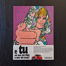 1972 #2 Mini Innocenti - Original AD Advertising Pubblicità Vintage