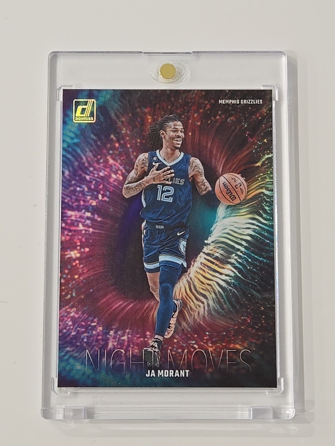 2023 Donruss Ja Morant Night Moves #3 SSP Case Hit Memphis Grizzlies