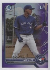 2022 Bowman Chrome Prospects Purple Refractor 226/250 Luis Meza #BCP-209 4n0