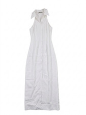 Odd Muse Collar Maxi Dress White - XS