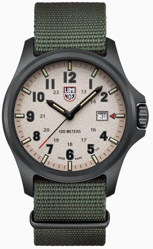 Luminox Atacama Field 43mm Watch Swiss Quartz Sapphire Grey 2-Strap XL.1971.SET - Picture 3 of 3