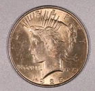 1923-P Peace SILVER One-Dollar Coin, Extra Fine Condition