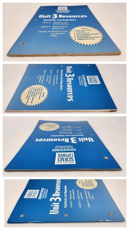 Prentice Hall Science Explorer Grade 7 Unit 3 Resources Electricity & Magnetism - Image 3 of 4