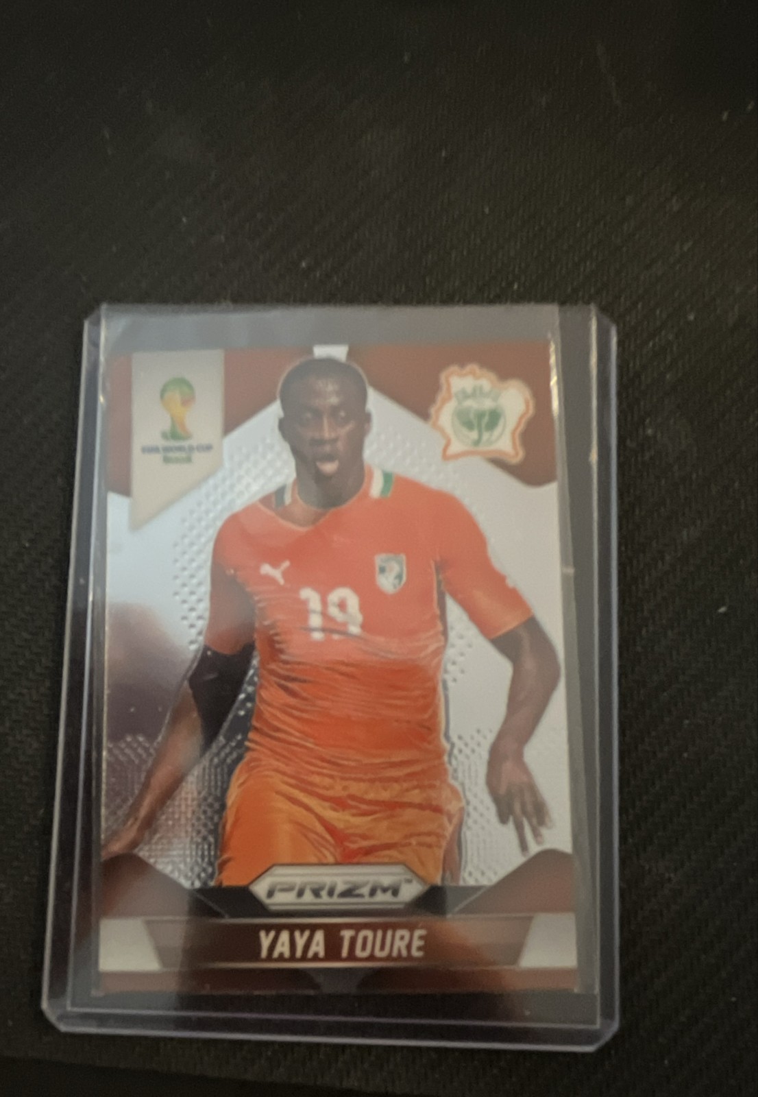 2014 Panini Prizm World Cup - Yaya Toure #59 Silver Prizm