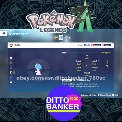 087 Ralts - ZA Pokemon - Pok&eacute;mon Legends: Z‑A