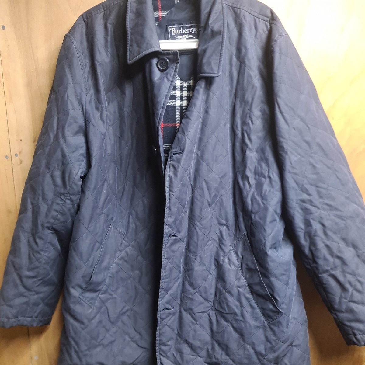 Burberry London El Corte Ingles Jacket Coat Nova Check Lined Men's