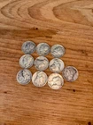 10x Mercury Silver Dimes 90% Silver $1.00 Face Value Junk Silver Lot FREE SHIP C