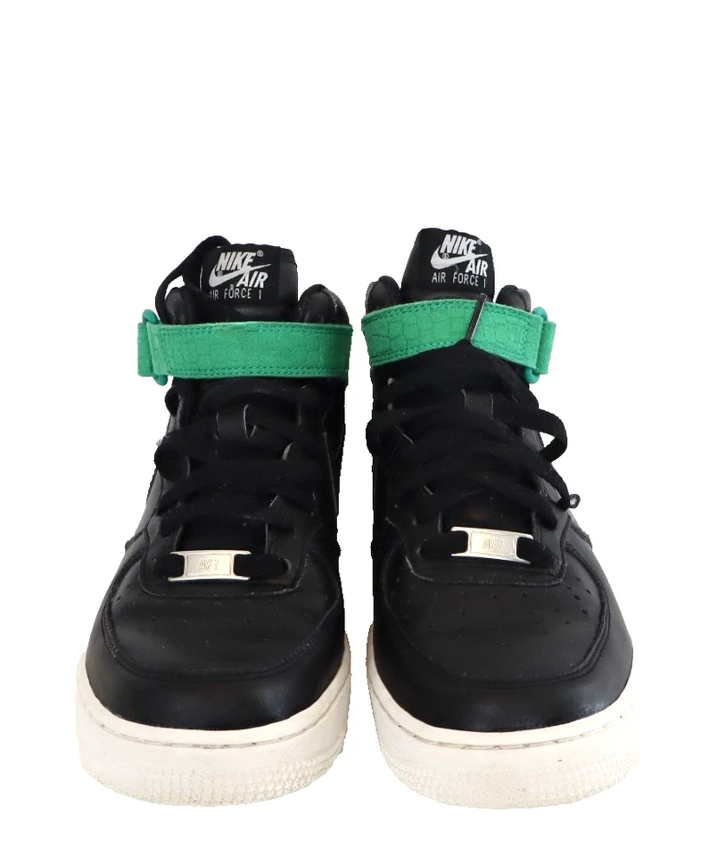 Nike Air Force 1 средний черный яркий малиновый белый 818596-002 женщин размер 8 - Изображение 4 из 4