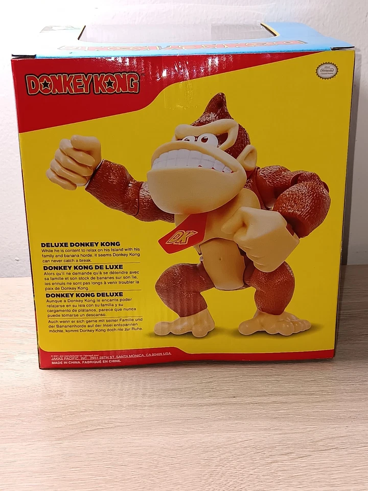 *免费送货* 6 英寸 DONKEY KONG 豪华超级马里奥任天堂 Jakks Pacific 世界 — 第 3/4 张图片