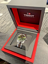 Tissot PR 100 Green Dial Quartz Watch T150.410 Unworn Full Set
