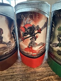Lego BIONICLE RAHKSHI 8587 8588 8589 8590 8591 8592 W/Canisters & Instructions