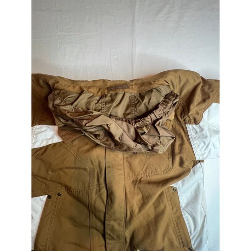 Obermeyer Jacket Girls Size 12 Brown White Snowboarding Skiing Zip Winter Warm - Picture 5 of 12