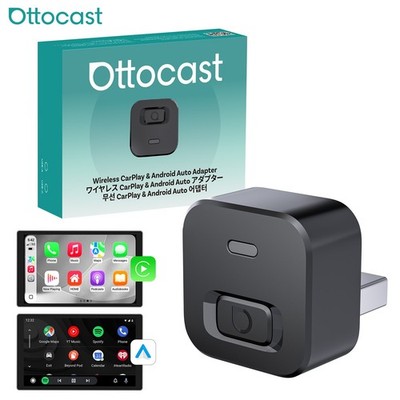 Ottocast Wireless CarPlay Android Auto Adapter Mini Dot WiFi 5GHz für Fahrzeuge