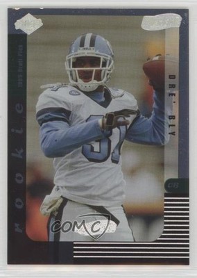 1999 Collector's Edge Supreme Galvanized 48/250 Dre' Bly #136 Rookie RC 2u3