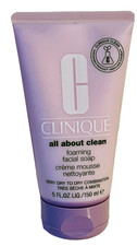 Clinique All About Clean Foaming Facial Soap Dry/ Combination Full Size 150ml