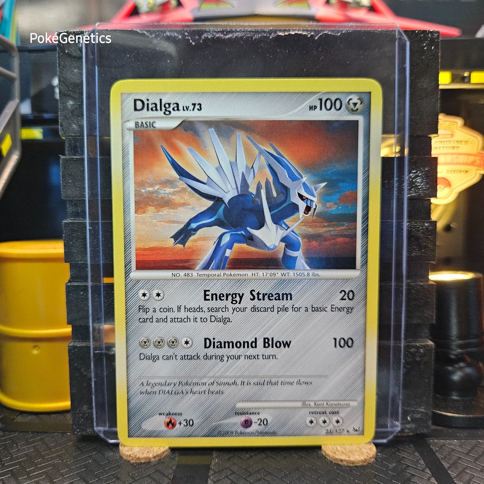 Dialga Platinum Pokémon TCG 23/127 Rare