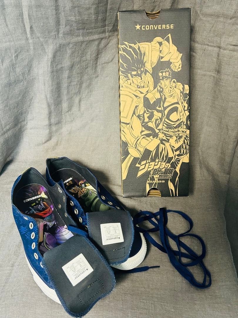 JoJo's Bizarre Adventure x Converse ALL STAR OX Jotaro 1CJ591 US9